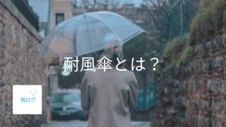 風に強い傘、耐風傘とは？　特徴を解説